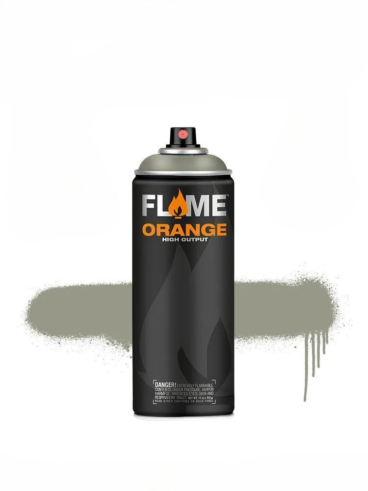 PREORDER Molotow - Aerosol Spray Primer - Flame Orange - #831 Stone Grey Middle 400ml
