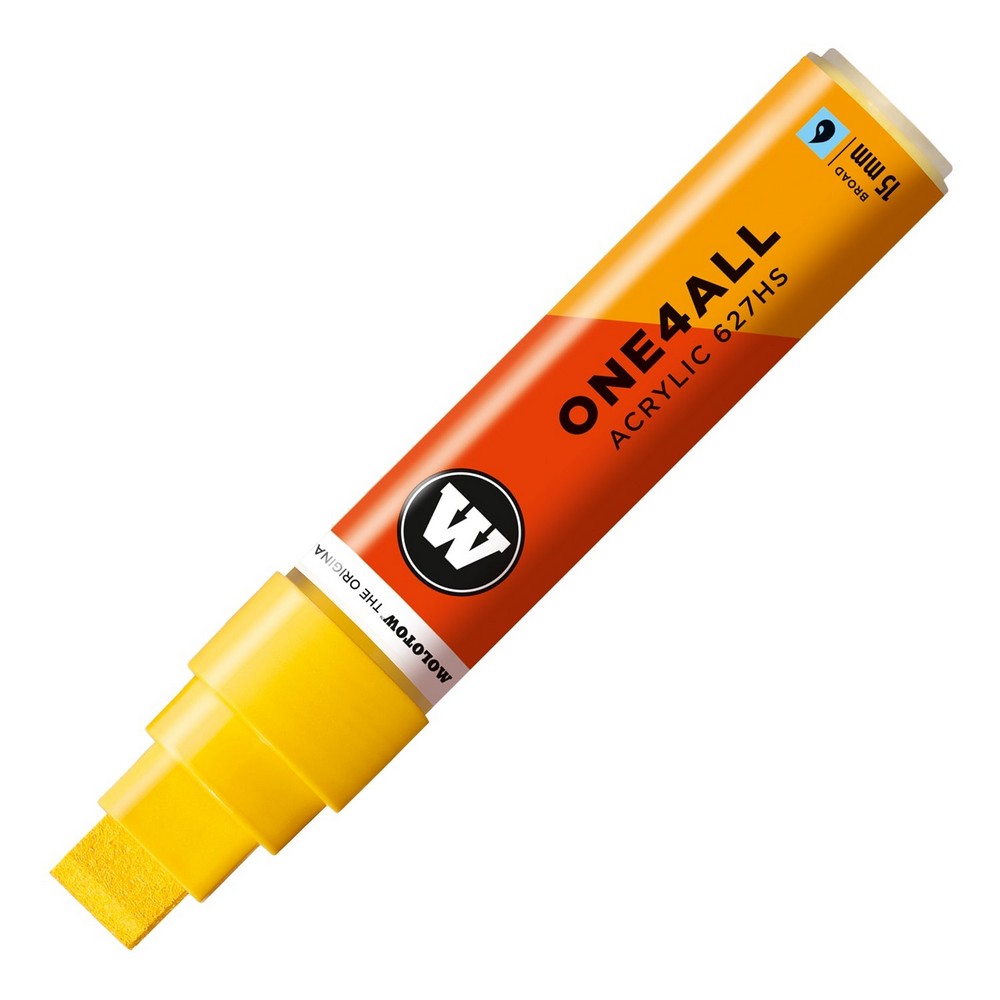 PREORDER Molotow - Markers - One4All - 627HS - #006 Zinc Yellow 15mm