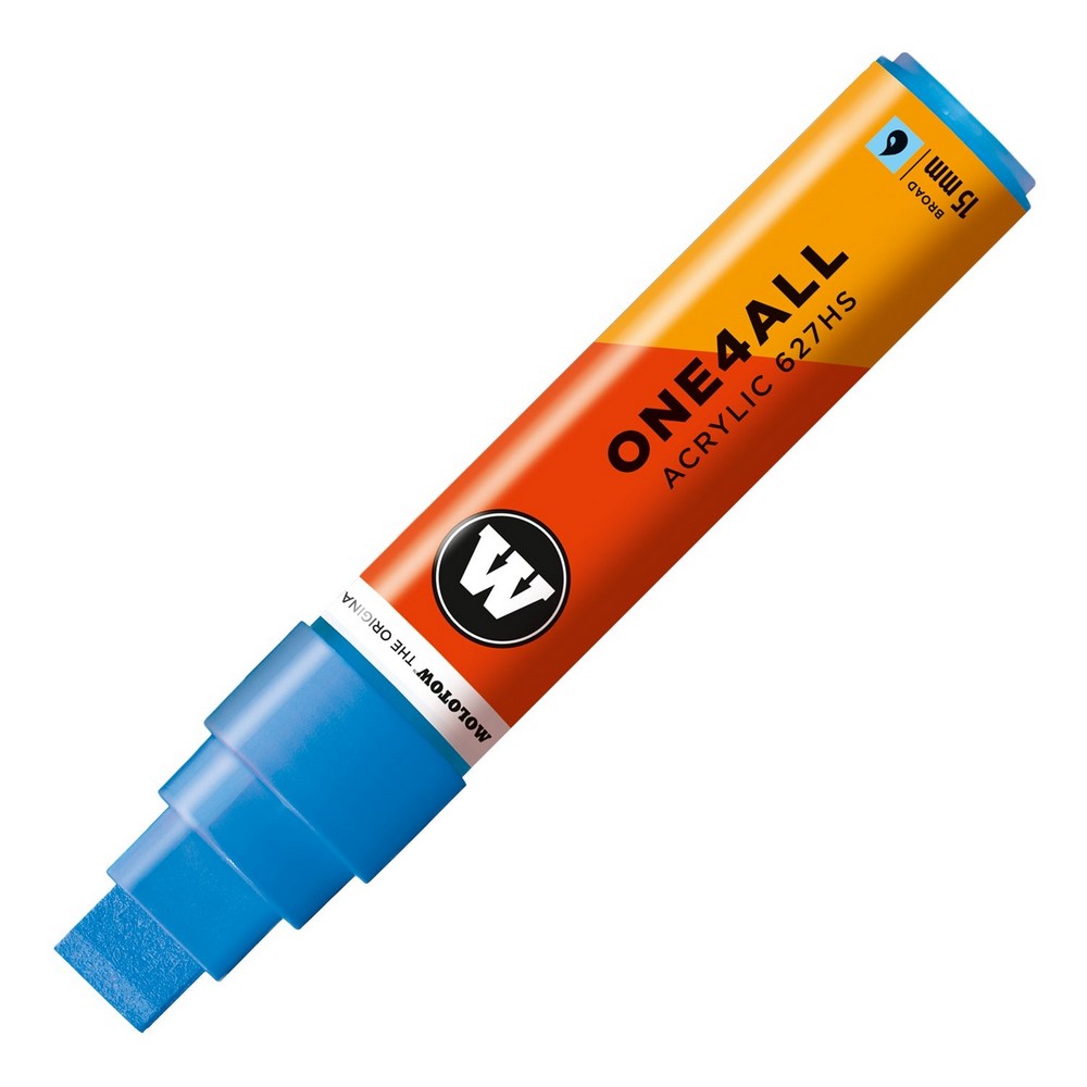 PREORDER Molotow - Markers - One4All - 627HS - #161 Shock Blue Middle 15mm