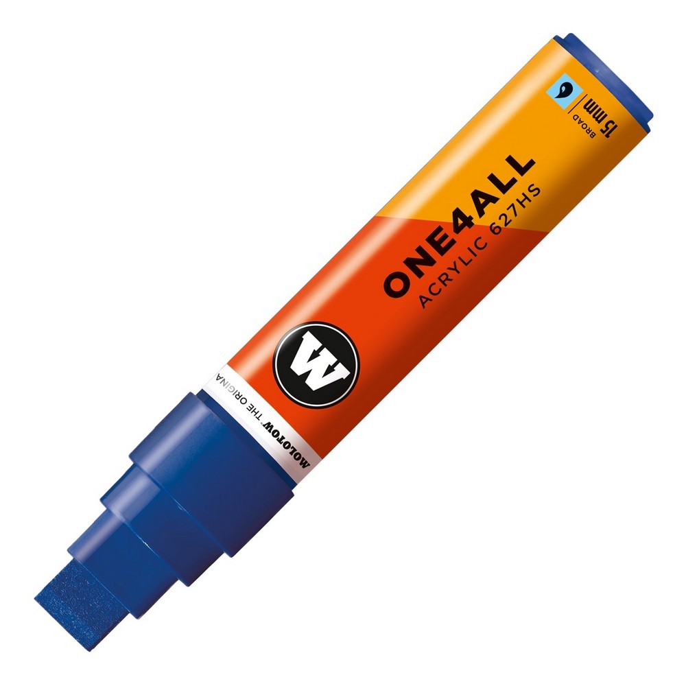PREORDER Molotow - Markers - One4All - 627HS - #204 True Blue 15mm