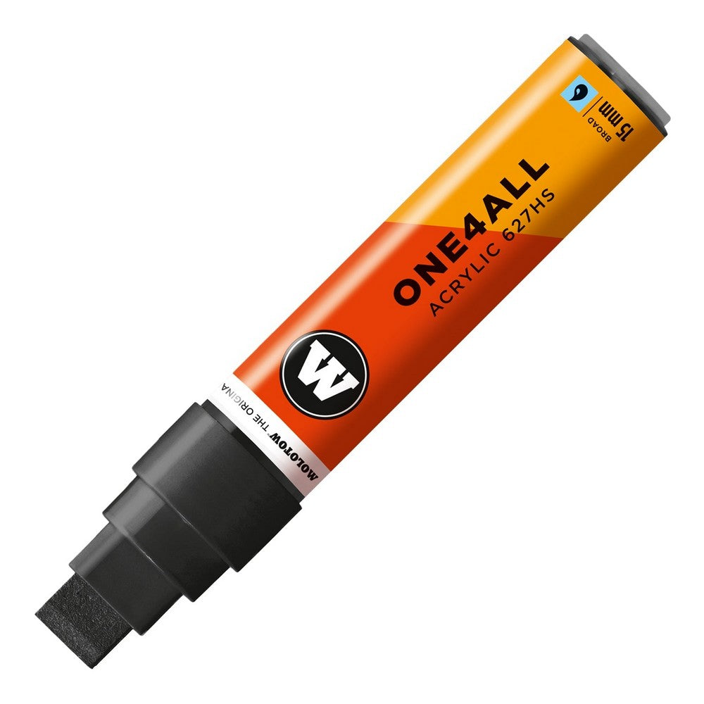 PREORDER Molotow - Markers - One4All - 627HS - #180 Signal Black 15mm