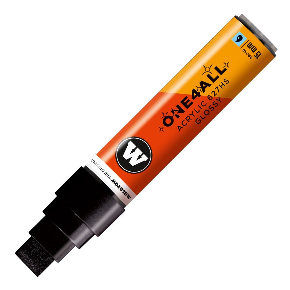 PREORDER Molotow - Markers - One4All - 627HS - #252 Black Glossy 15mm