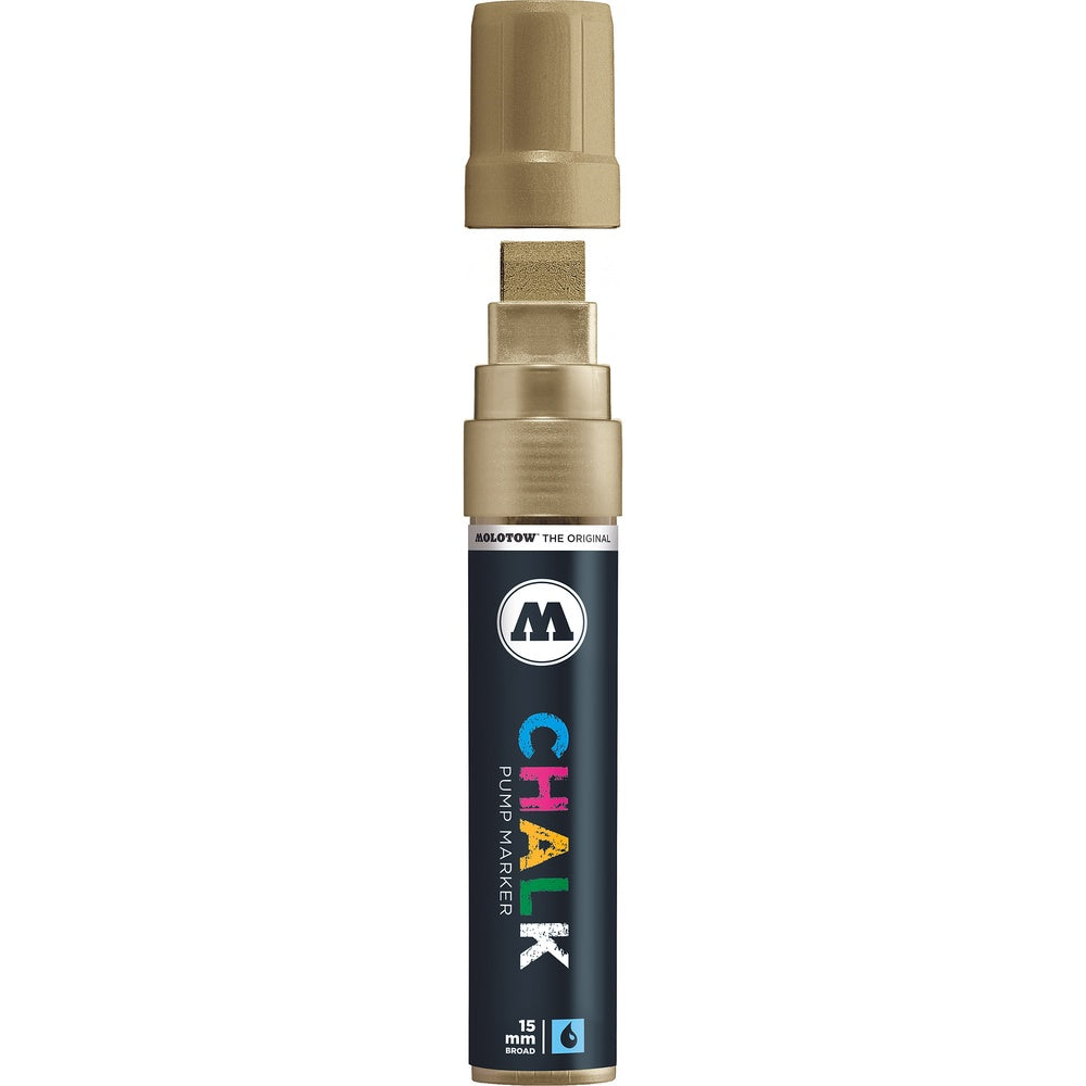PREORDER Molotow - Markers - Chalk - #002 Metallic Gold 15mm