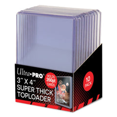 Ultra Pro: 3 x 4 Super Thick 260PT Toploader 10ct