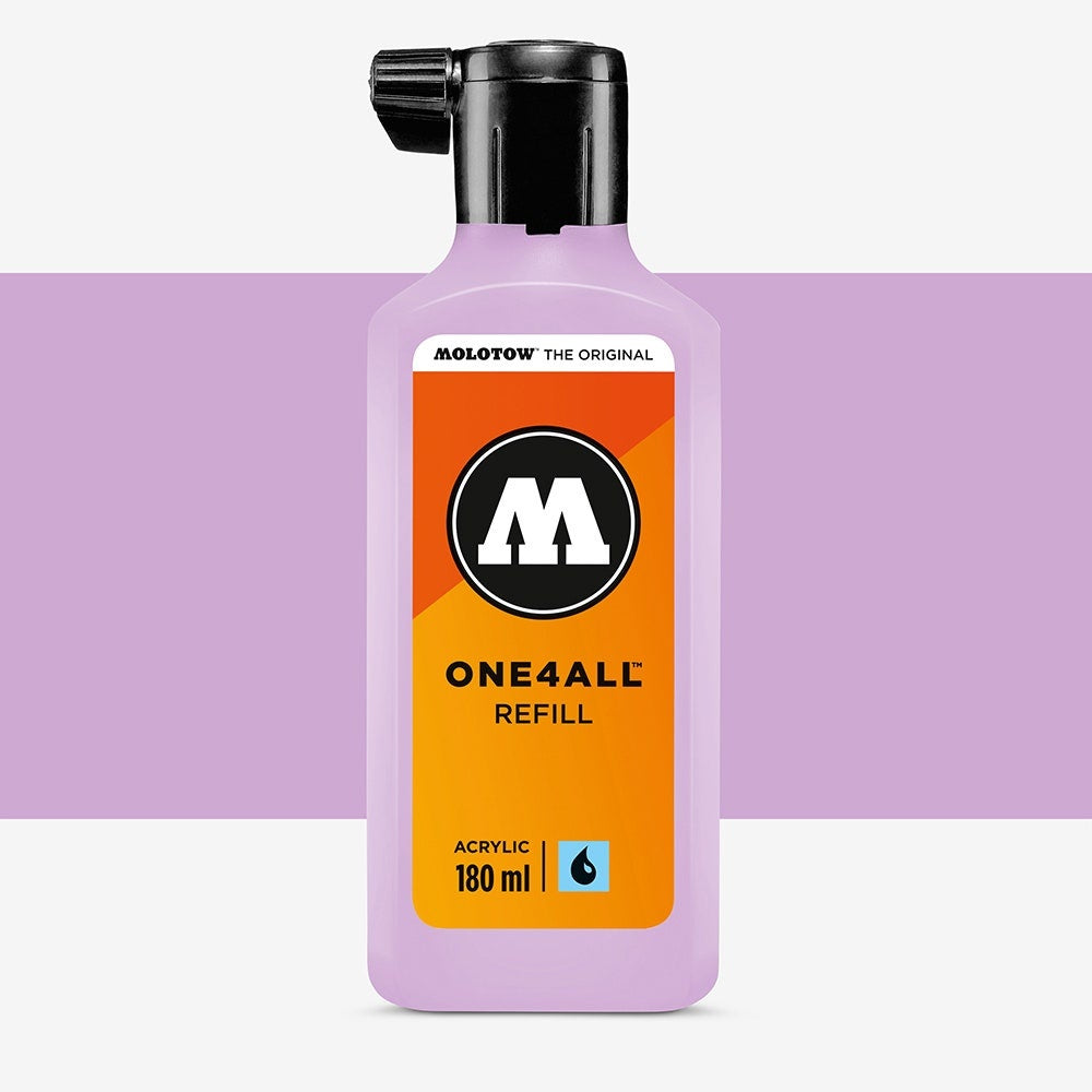 PREORDER Molotow - Markers - One4All - Refill - #201 Lilac Pastel 180ml