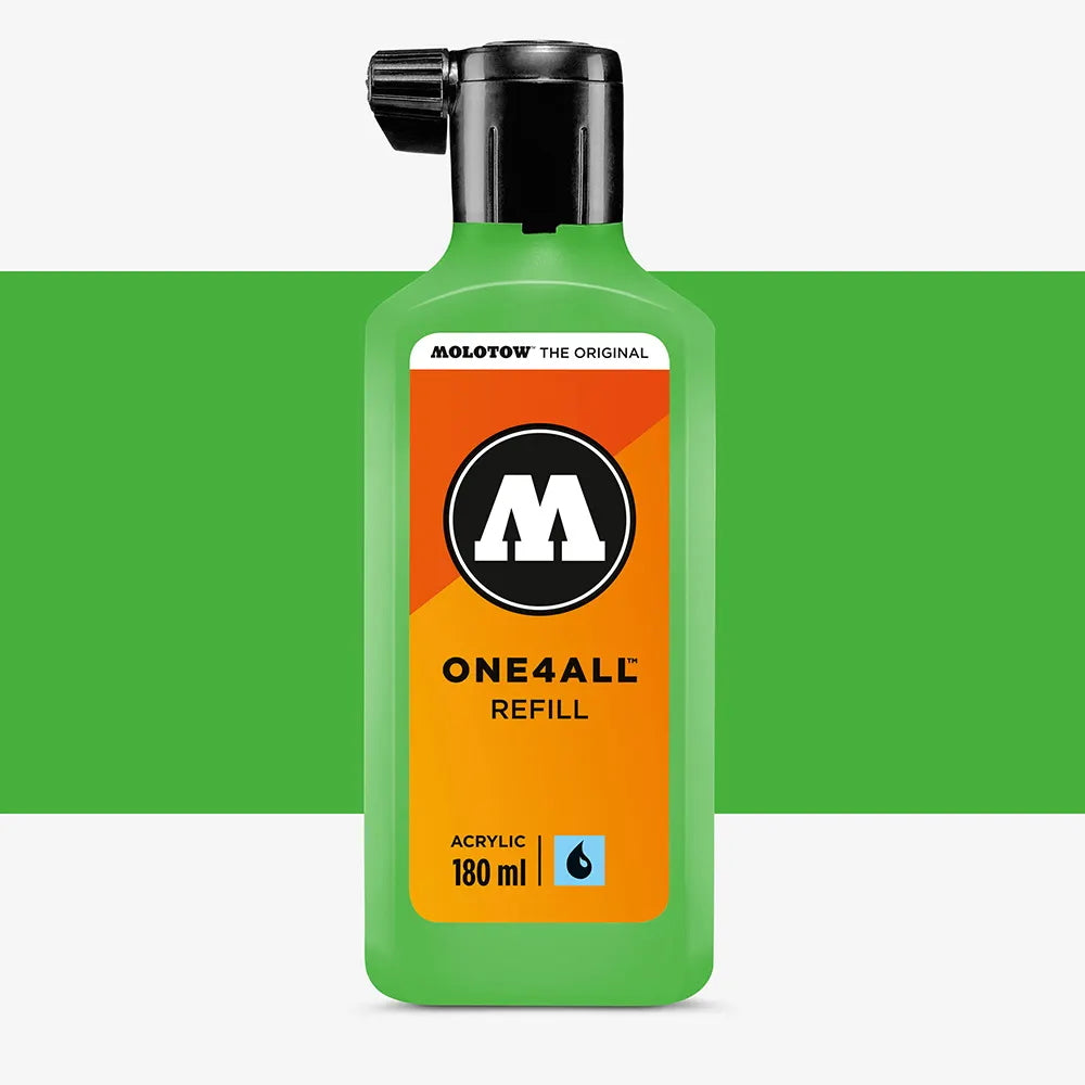 PREORDER Molotow - Markers - One4All - Refill - #222 Kacao77 Universes Green 180ml