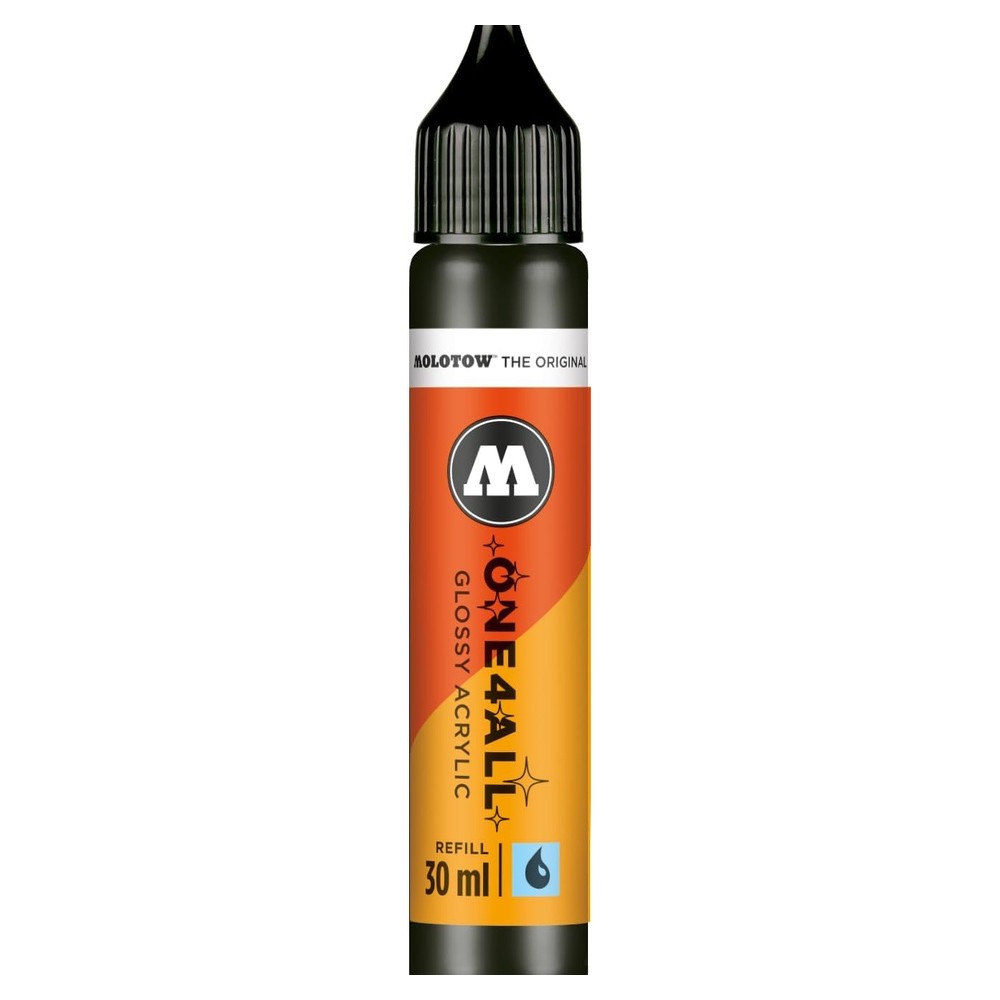 PREORDER Molotow - Markers - One4All - Refill - Glossy 30ml #252 Black Glossy 30ml
