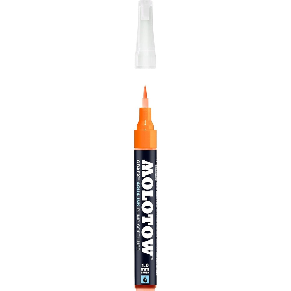PREORDER Molotow - Markers - Aqua - Pump - Softliner - #003 Orange 1mm