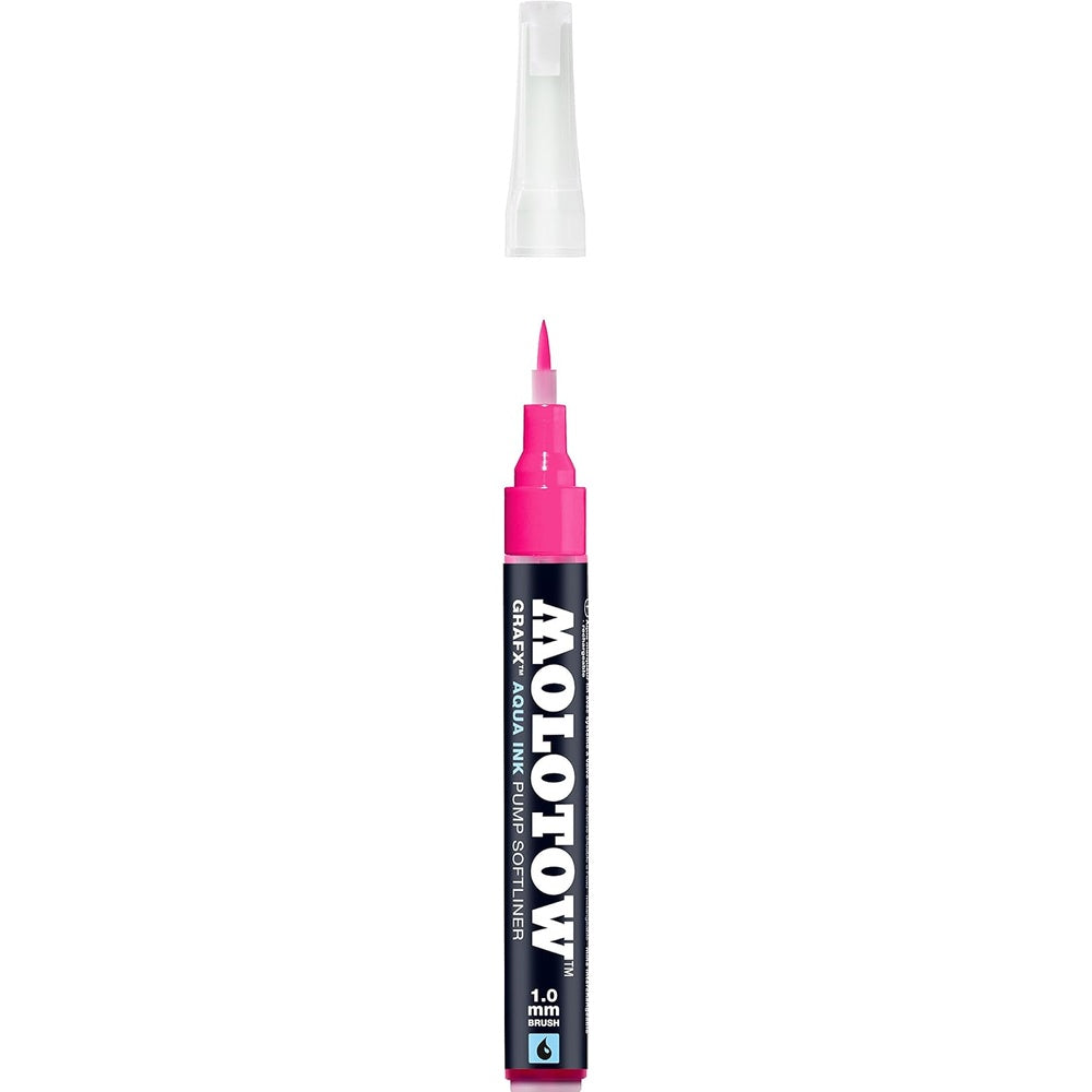 PREORDER Molotow - Markers - Aqua - Pump - Softliner - #008 Pink 1mm
