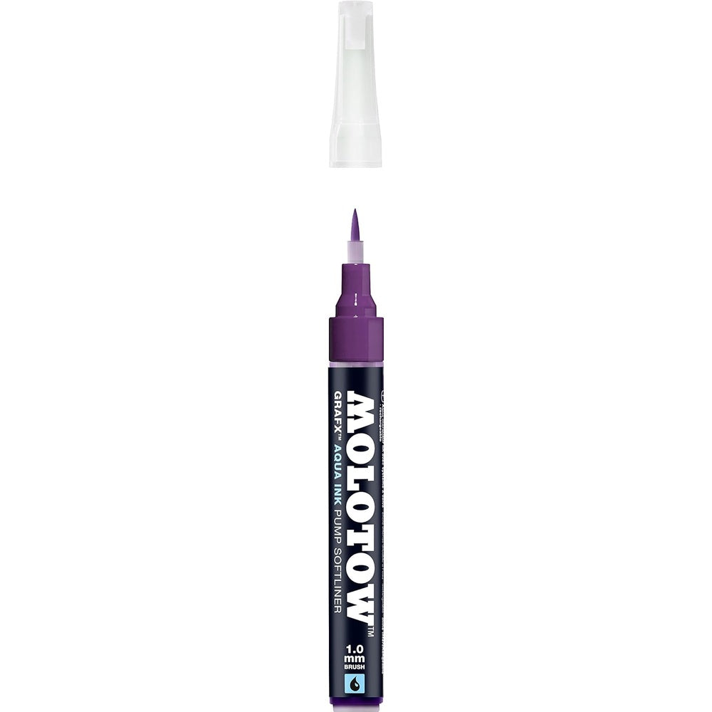 PREORDER Molotow - Markers - Aqua - Pump - Softliner - #010 Purple 1mm