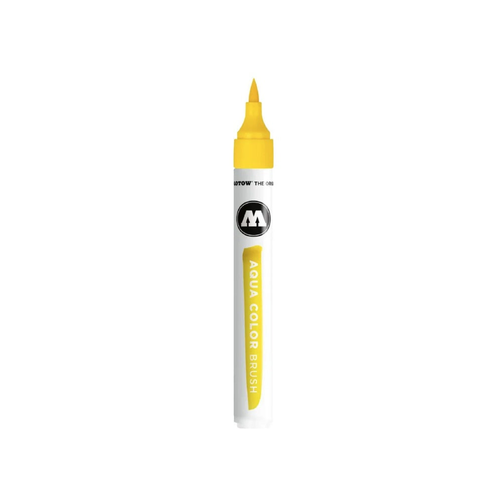 PREORDER Molotow - Markers - Aqua - Color - Brush - #001 Primary Yellow