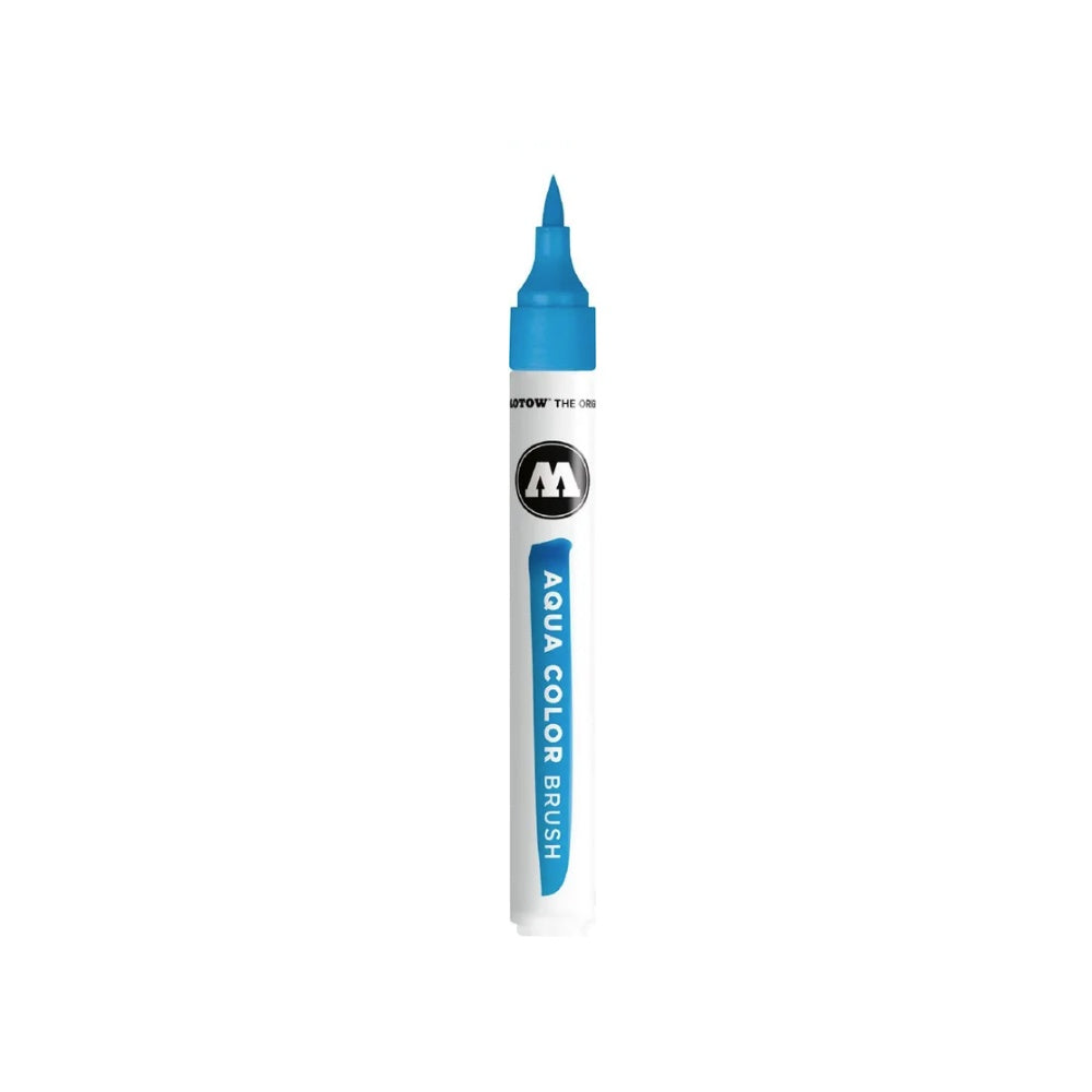 PREORDER Molotow - Markers - Aqua - Color - Brush - #012 Cyan