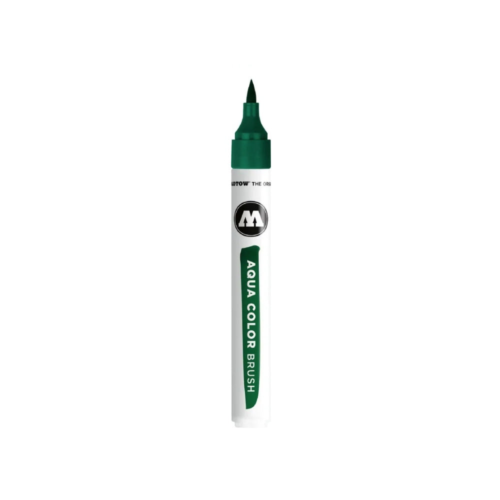 PREORDER Molotow - Markers - Aqua - Color - Brush - #015 Dark Green