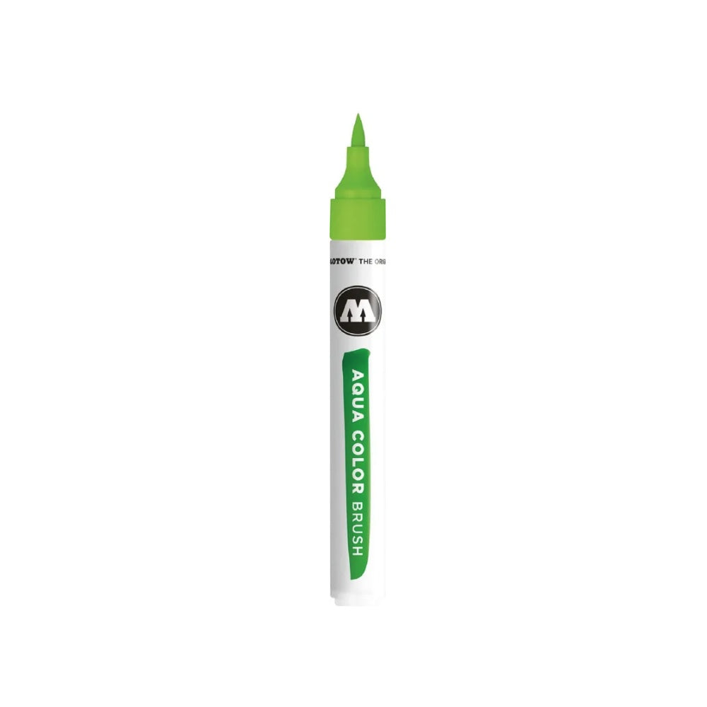 PREORDER Molotow - Markers - Aqua - Color - Brush - #016 Yellow Green