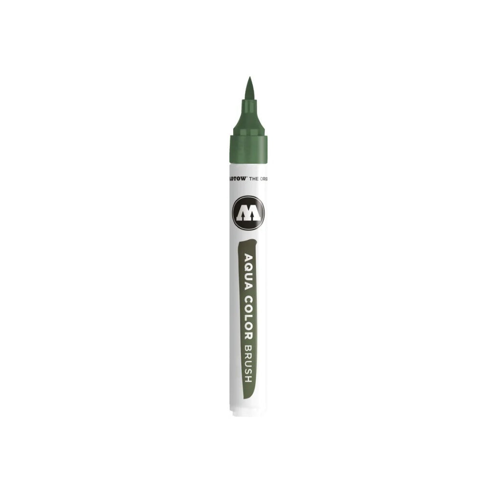 PREORDER Molotow - Markers - Aqua - Color - Brush - #050 Olive