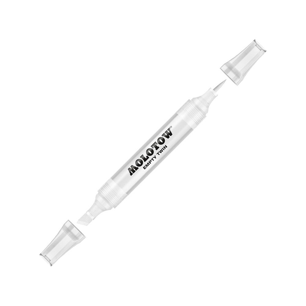 PREORDER Molotow - Accessories - Emtpy Marker Empty Twin 1mm/2 -6mm