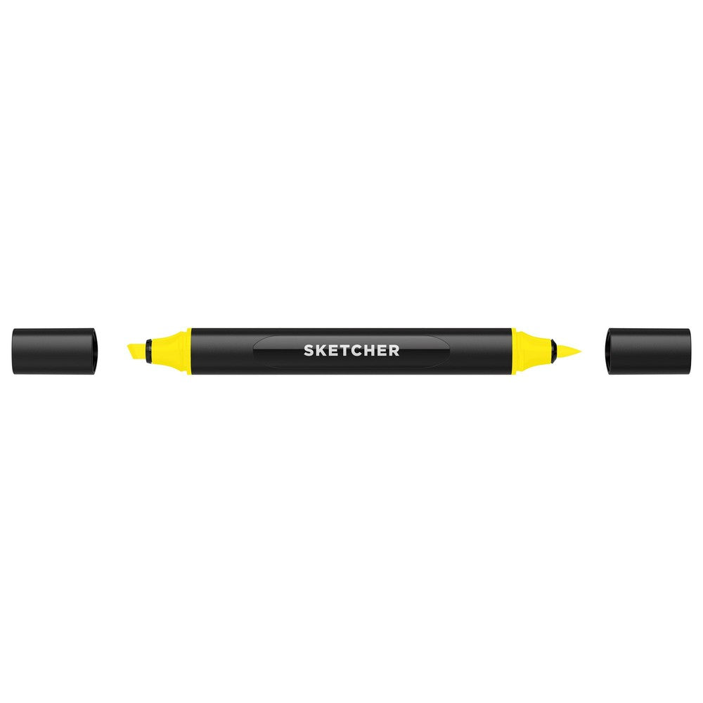 PREORDER Molotow - Markers - Sketcher - Brush and Chisel - Yellow