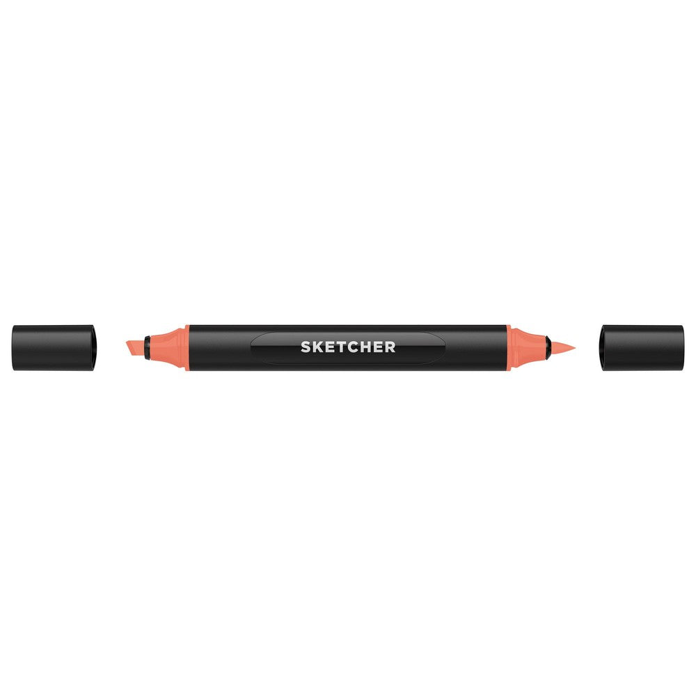 PREORDER Molotow - Markers - Sketcher - Brush and Chisel - Coral Red