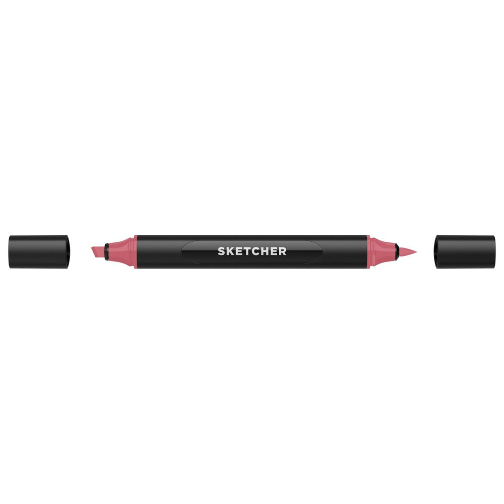 PREORDER Molotow - Markers - Sketcher - Brush and Chisel - Sangria Middle