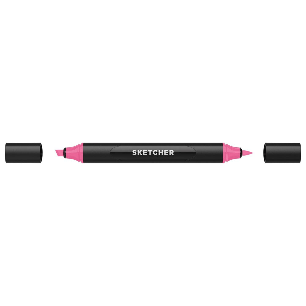 PREORDER Molotow - Markers - Sketcher - Brush and Chisel - Shock Pink Middle
