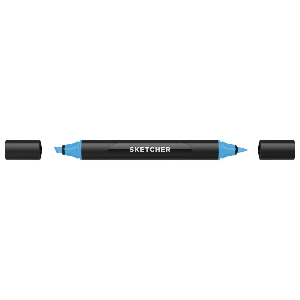 PREORDER Molotow - Markers - Sketcher - Brush and Chisel - Crystal Blue Dark