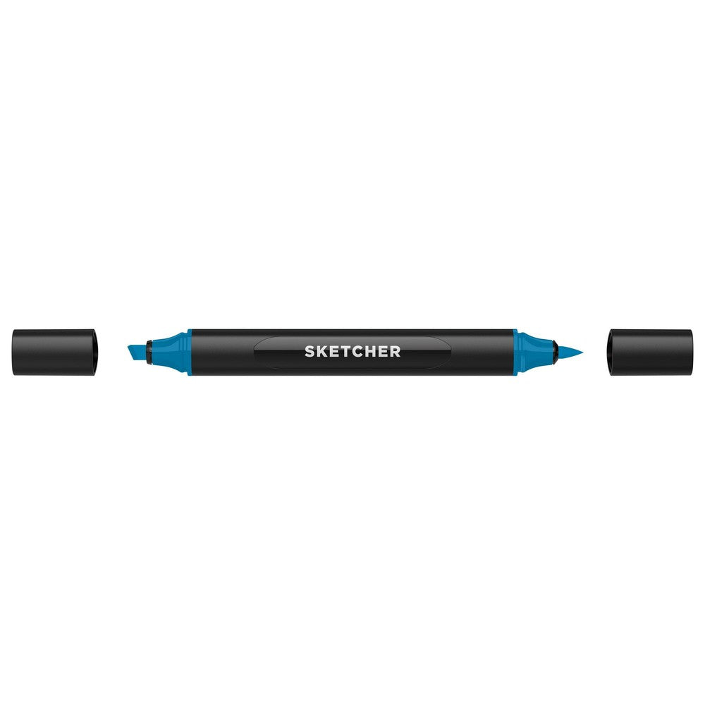 PREORDER Molotow - Markers - Sketcher - Brush and Chisel - Brilliant Blue