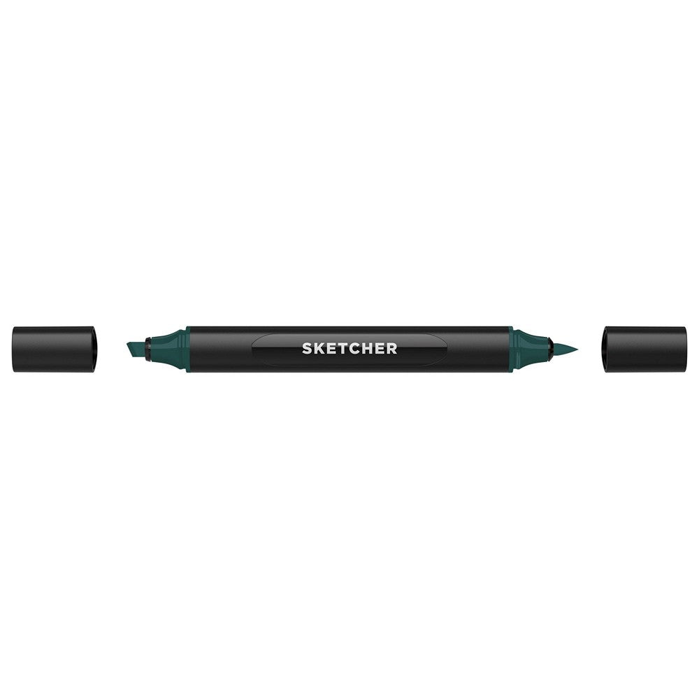 PREORDER Molotow - Markers - Sketcher - Brush and Chisel - Lagoon Blue Dark