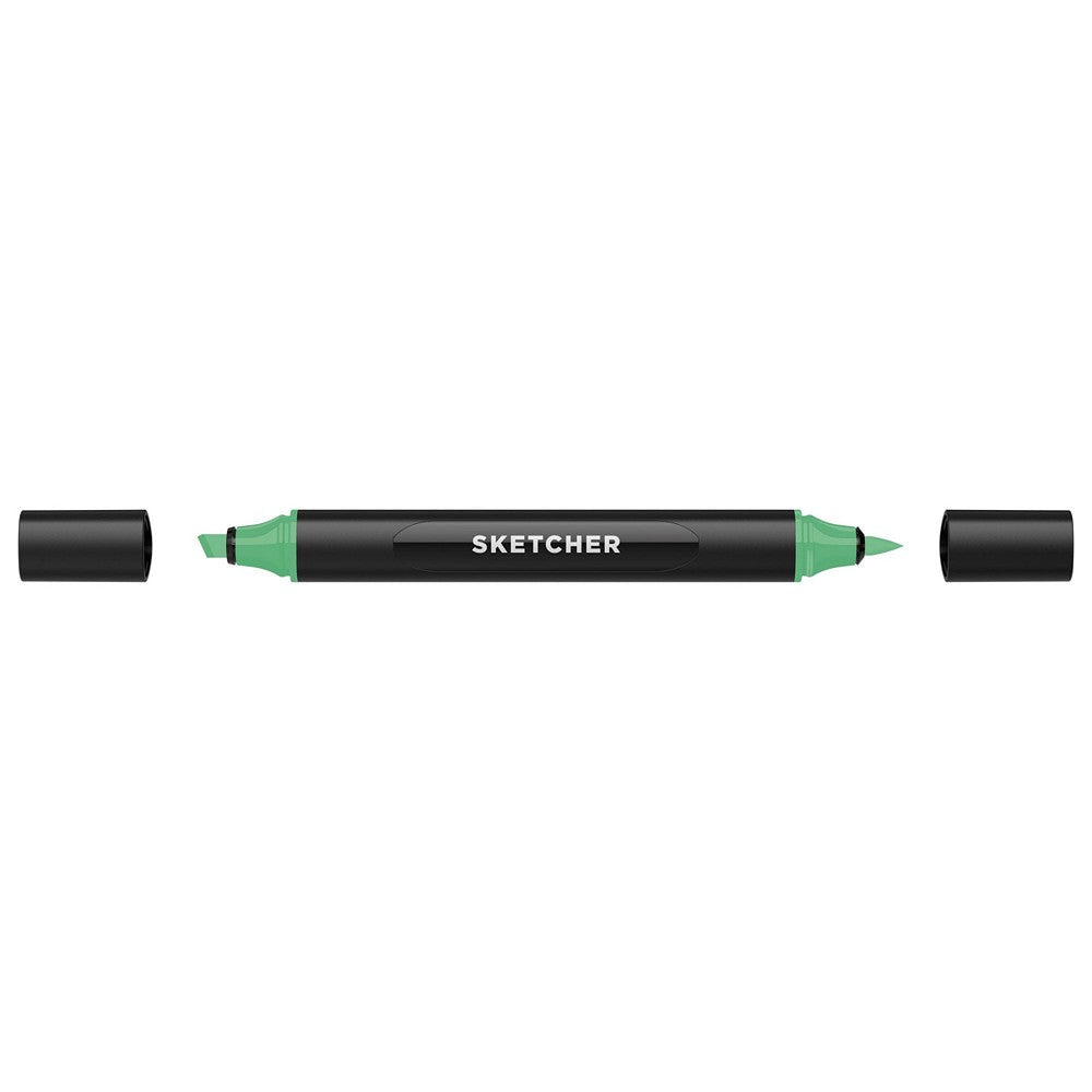 PREORDER Molotow - Markers - Sketcher - Brush and Chisel - Emerald Middle