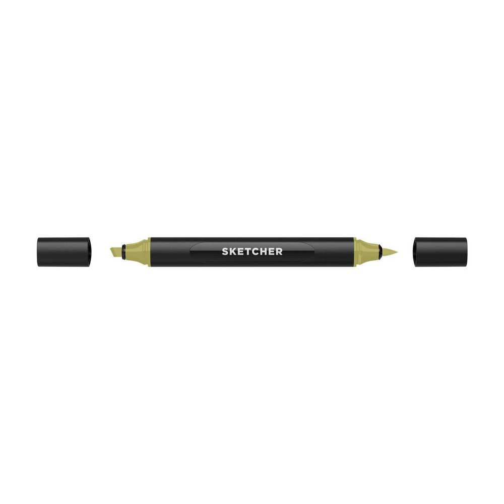 PREORDER Molotow - Markers - Sketcher - Brush and Chisel - Olive Light