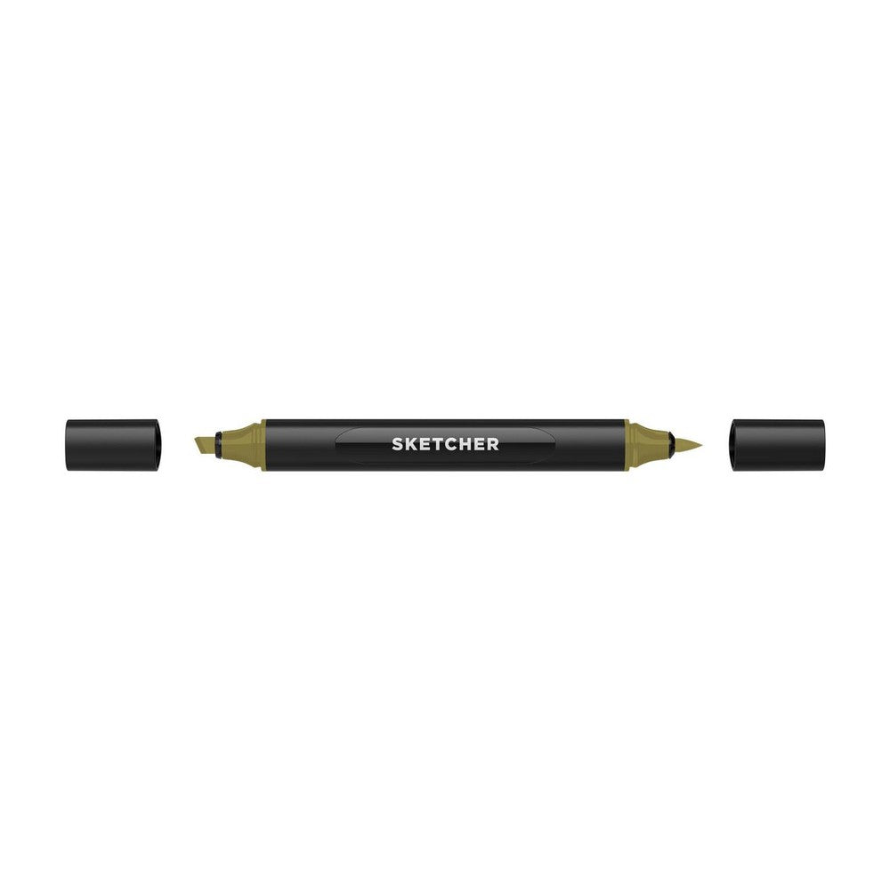 PREORDER Molotow - Markers - Sketcher - Brush and Chisel - Olive