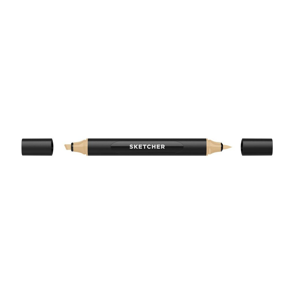 PREORDER Molotow - Markers - Sketcher - Brush and Chisel - Milk Coffee Middle