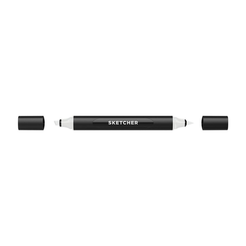PREORDER Molotow - Markers - Sketcher - Brush and Chisel - Green Grey 1