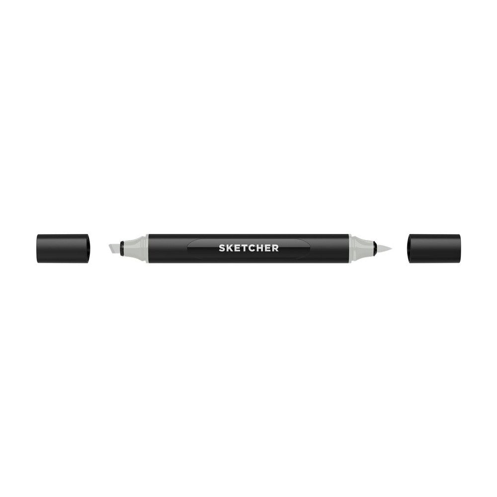 PREORDER Molotow - Markers - Sketcher - Brush and Chisel - Green Grey 3