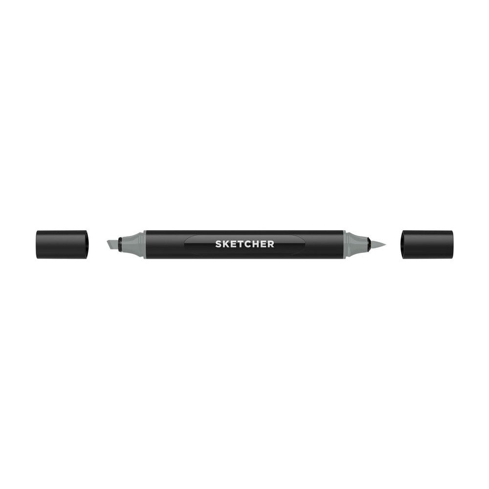 PREORDER Molotow - Markers - Sketcher - Brush and Chisel - Green Grey 4