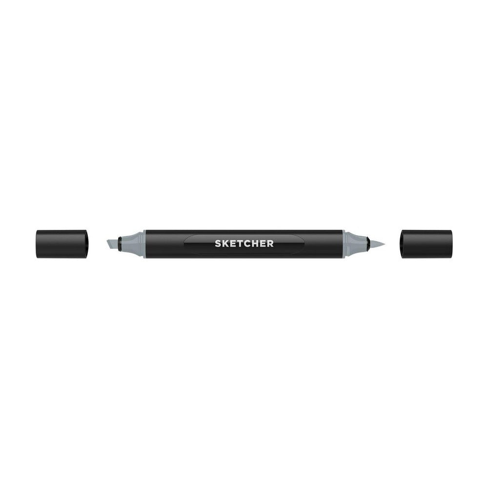 PREORDER Molotow - Markers - Sketcher - Brush and Chisel - Cool Grey 4