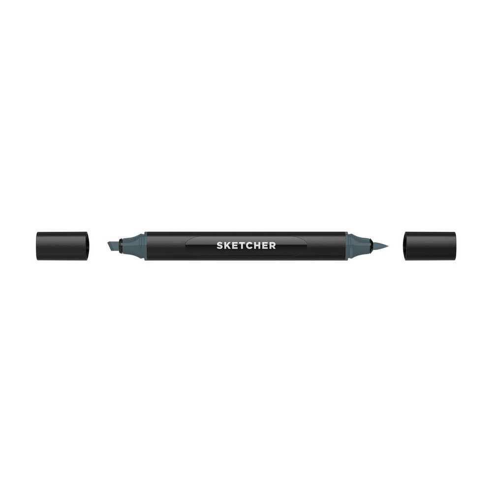 PREORDER Molotow - Markers - Sketcher - Brush and Chisel - Cool Grey 6
