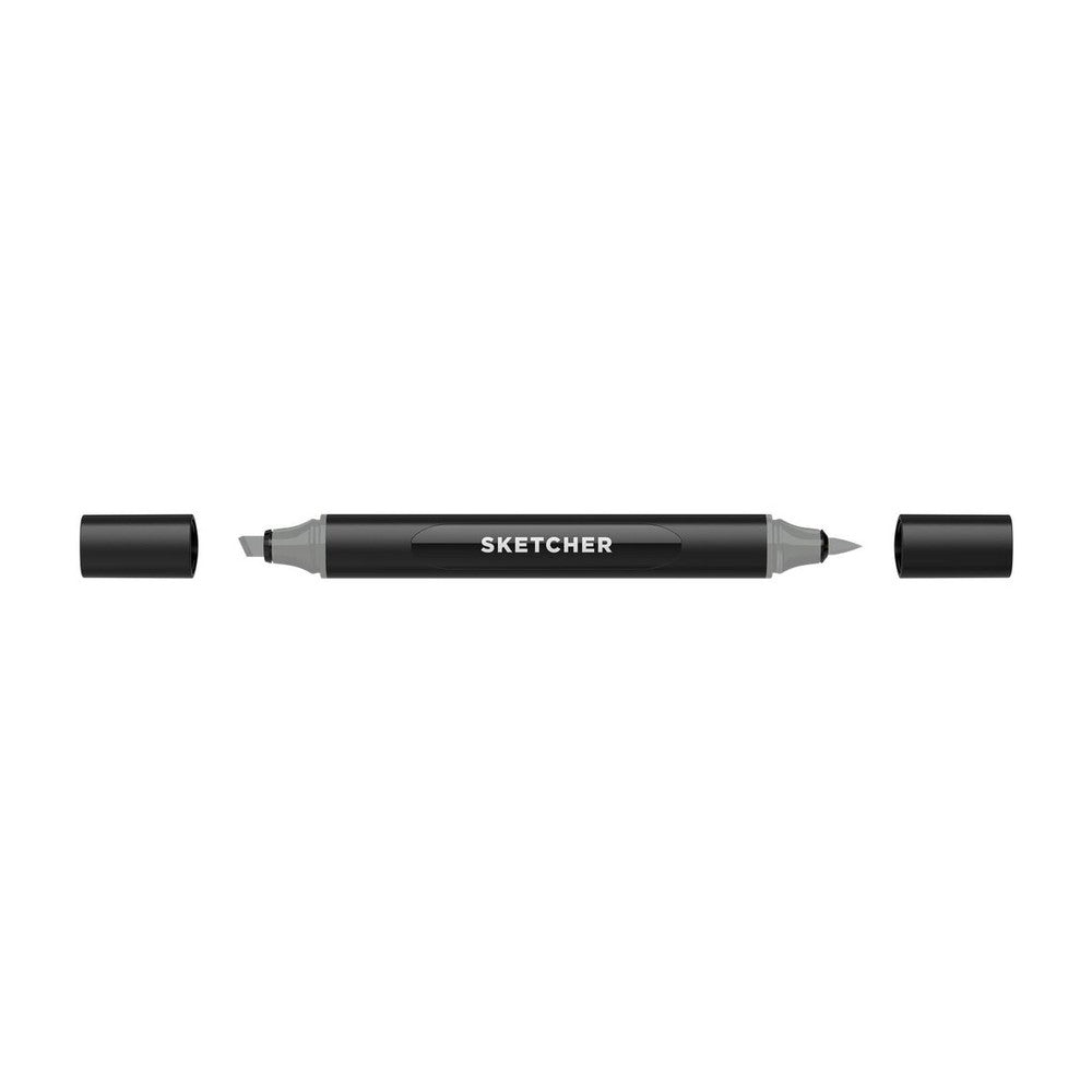 PREORDER Molotow - Markers - Sketcher - Brush and Chisel - Neutral Grey 3
