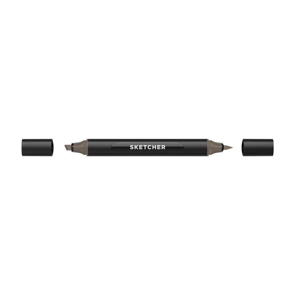 PREORDER Molotow - Markers - Sketcher - Brush and Chisel - Warm Grey 4