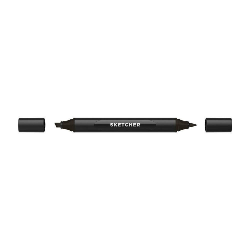 PREORDER Molotow - Markers - Sketcher - Brush and Chisel - Black