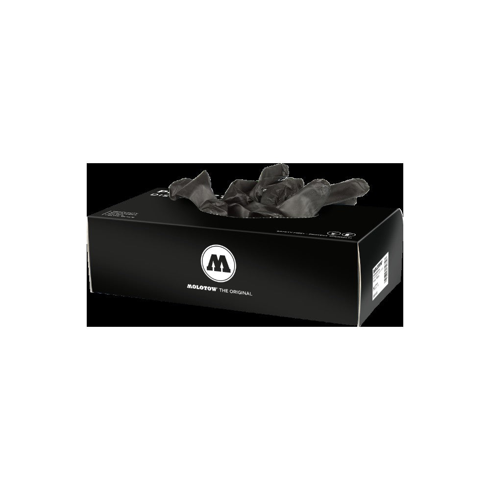 PREORDER Molotow - Merchandise - Nitrile Gloves Size M 100 Pcs.