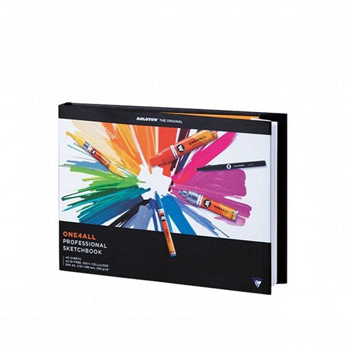 PREORDER Molotow - Merchandise - One4All Professional Sketchbook Din A5 Landscape