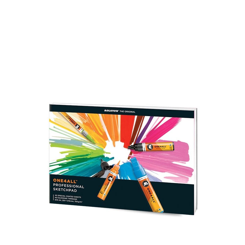PREORDER Molotow - Merchandise - One4All Professional Sketchpad Din A4 Landscape