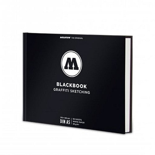 PREORDER Molotow - Merchandise - Blackbook Graffiti Sketching Din A5 Landscape