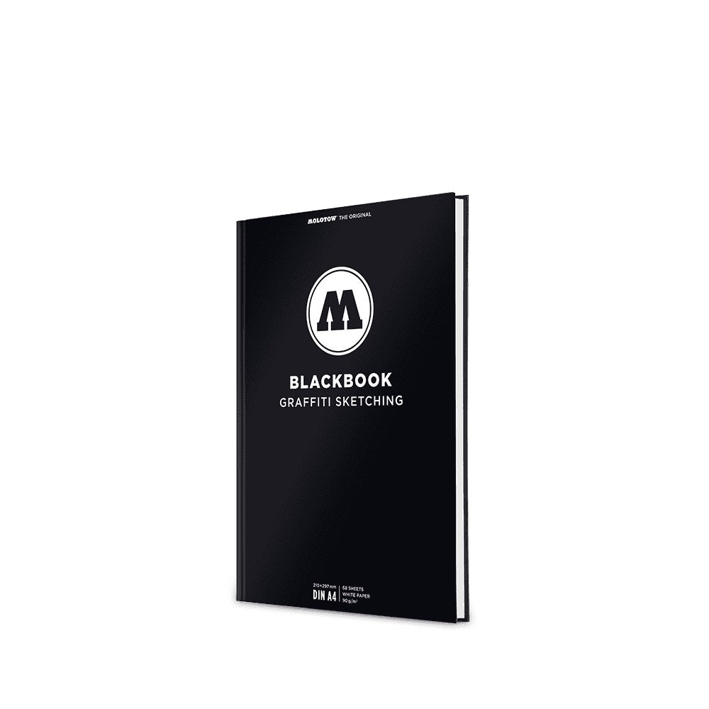 PREORDER Molotow - Merchandise - Blackbook Graffiti Sketching Din A4 Portrait
