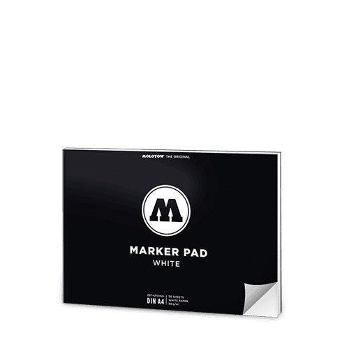PREORDER Molotow - Merchandise - Marker Pad White Din A4 Landscape