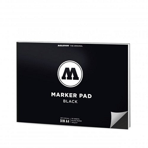 PREORDER Molotow - Merchandise - Marker Pad Black Din A4 Landscape