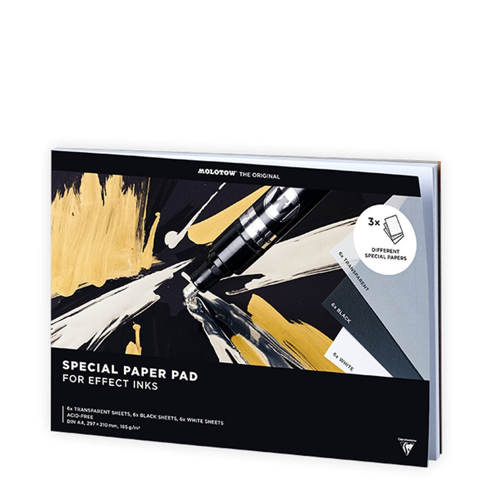 PREORDER Molotow - Merchandise - Effekt Papier Pad A4 18 Sheets