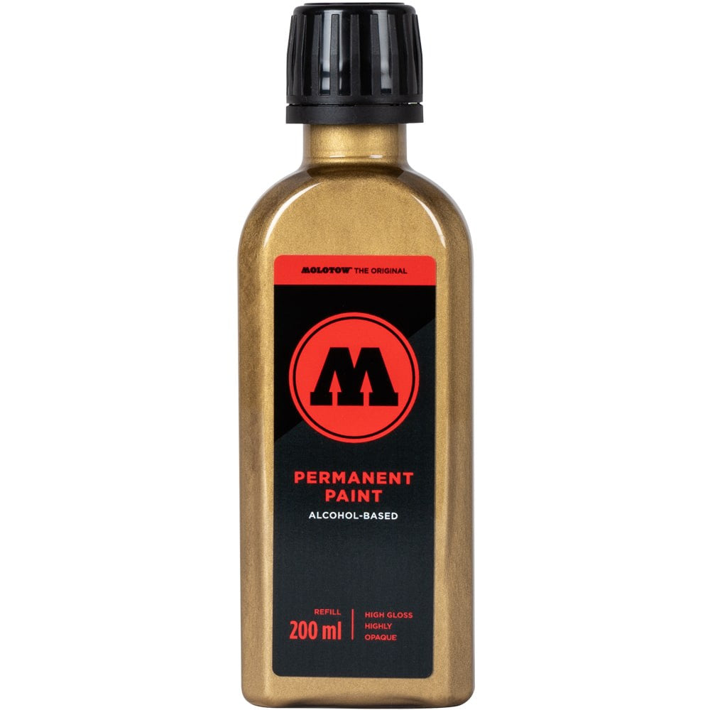 PREORDER Molotow - Markers - Dripsticks - Refill - Gold 200ml