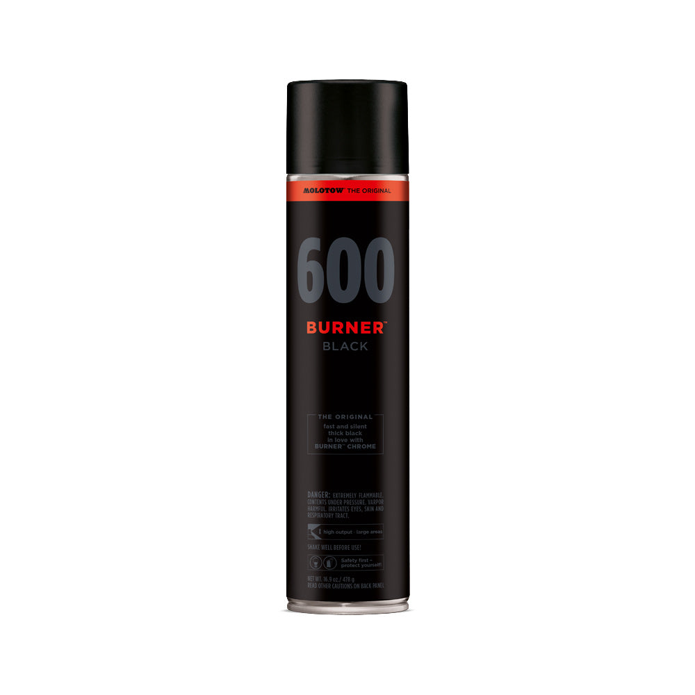PREORDER Molotow - Aerosol Spray Primer - Burner - Black 600ml