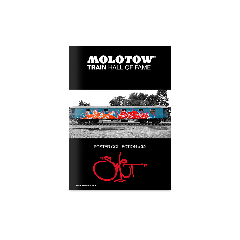 PREORDER Molotow - Merchandise - Posters - Train Hall Of Fame #02 Swet
